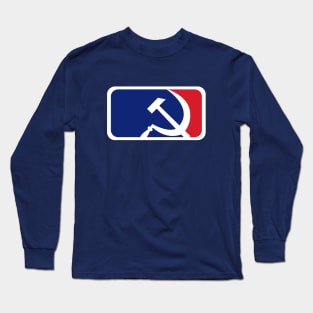 Hammer Sickle Baseball Long Sleeve T-Shirt